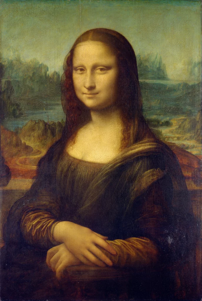 Mona Lisa painting by Leonardo da Vinci 